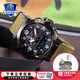 卡西歐（CASIO） 【全國聯(lián)?！渴直砣馗袘魈妓乩w維表帶戶外登山表太陽能男表 PRW-6600YB-3