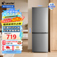 統(tǒng)帥（Leader） 海爾智家出品冰箱180升冰箱兩門雙開門家用迷你小型電冰箱小型家用 BCD-180LLC2E0C9三級能效