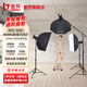 金貝（JINBEI）DPX400II影室閃光燈400W專業(yè)攝影燈影棚影樓工作室服裝人像寫(xiě)真拍攝證件照補(bǔ)光燈服裝靜物補(bǔ)光燈 DPX-400II三燈套 專業(yè)影棚標(biāo)配