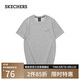 斯凱奇（Skechers）雪糕T恤短袖夏季男女同款中性速干上衣衣服L223U046