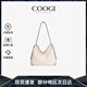 COOGI包包女款2025年品牌輕奢侈女士包包生日七夕情人節(jié)禮物送女友老婆 桃粉色