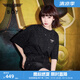 BOY LONDON【滿(mǎn)天星】春夏男女同款短袖漸變燙鉆印花時(shí)尚T恤N01107 黑色 XL