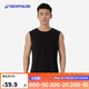 迪卡儂（DECATHLON）背心健身打底汗衫無(wú)袖運(yùn)動(dòng)t恤寬松坎肩外穿短袖5223870