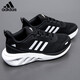 阿迪達(dá)斯 （adidas）夏季男鞋運(yùn)動(dòng)鞋舒適耐磨減震休閑跑步鞋 42UK8碼