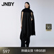 JNBY/江南布衣秋冬連衣裙女圓領(lǐng)無(wú)袖簡(jiǎn)約休閑通勤風(fēng)氣質(zhì)優(yōu)雅5N7G12590 001/本黑 M