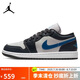 耐克NIKE男女休閑鞋喬丹AJ1 JORDAN 1低幫運(yùn)動(dòng)鞋DC0774-040黑藍(lán)36