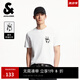 杰克·瓊斯（JACK&JONES）男裝25年短袖T恤男士夏季棉質(zhì)涼感圓領(lǐng)潮流休閑卡通熊貓印花半袖 A06本白色 常規(guī) M 175