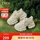 他她TATA厚底老爹鞋女春夏WOG10CM3 米白（單里） 37
