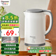 安博爾電熱水壺1.7L大容量燒水壺雙層防燙一體無(wú)縫內膽電水壺食品級304不銹鋼燒水壺自動(dòng)斷電HB-K133 1.7L 【一鍵保溫24h】防燙速熱