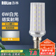 洛林（ROLin）led燈泡吊燈玉米泡無影泡E14小螺口家用超亮節(jié)能燈泡6W白光