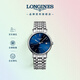 浪琴（LONGINES）瑞士手表 時(shí)尚系列 機(jī)械鋼帶男表L49214926