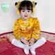WVD國際品牌周歲禮服女寶寶春夏2025新款唐裝旗袍嬰兒百天抓周一歲生 春秋款長袖 春秋款長袖 均碼