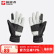 探路者 手套 24秋冬戶外男女通用可觸屏保暖滑雪手套TELLCM90725 黑色\灰色 M