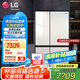 LG冰箱 655升雙開(kāi)對(duì)開(kāi)門(mén)電冰箱 變頻風(fēng)冷無(wú)霜 節(jié)能凈味養(yǎng)鮮 快速冷凍制冰 大容量超薄家用玻璃門(mén) 凝脂白S652GTW16B
