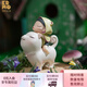 可米生活白夜童話創(chuàng)意輕奢藝術(shù)擺件客廳書房桌面裝飾潮玩擺件女生節(jié)日禮物 白夜童話-貓將軍-Lite