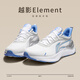 李寧（LI-NING）越影系列跑步鞋男士2025夏季新款網(wǎng)面透氣防滑減震軟底運(yùn)動(dòng)跑鞋 白藍(lán)色 越影Element | 掌柜推薦 41