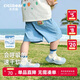 齊齊熊[吸濕排汗速干天絲]齊齊熊男童牛仔短褲夏季男寶寶五分褲兒童褲子