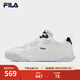 斐樂（FILA）【楊冪同款】女鞋板鞋2025夏季新款星韻鞋厚底鞋子運(yùn)動休閑鞋 明亮白/奶油白色-WB 38