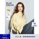 BLUE ERDOS羊絨衫女100%山羊絨秋冬高領(lǐng)保暖舒適開叉毛衣內(nèi)搭 嫩黃 175/92A/XL