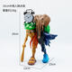元?dú)馔ね鈬?guó)山海經(jīng)手辦 TungTungTungSahur和brainrot木棍人鯊魚(yú)模型玩具 木棍人融合款 手辦