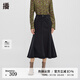 播牛仔半身裙女商場(chǎng)同款秋冬新款中長(zhǎng)款溫柔魚尾裙BDQ4BD0904 K40黑色 XL