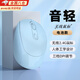 邦帛世無線鼠標筆記本電腦通用單模靜音男女生辦公休閑2.4G傳輸高顏值鼠標 無線鼠標【天河藍電池款】需自備電池