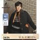 beanpole90%鵝絨 濱波秋冬男士毛領運動風潮酷日常羽絨服 黑色 L 180/96A