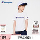 Champion【涼感科技】冠軍男女童短袖T恤2025夏季新款大小童親子裝上衣