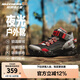 Skechers斯凱奇嵐霖系列兒童棉鞋男童冬鞋耐磨大童加絨運(yùn)動鞋405230L 黑色/多彩色/BKMT 34