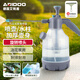艾銳盾澆花噴壺氣壓式噴霧器高壓灑水壺園藝工具家用洗車(chē)消毒噴水壺 【加厚材質(zhì)】3L+加長(cháng)桿+玻璃刮板