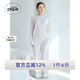 gelatopique七夕禮物25春夏新品女睡褲白虎滿印系帶長褲PWCP251245 粉色 均碼