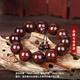 正宗小葉紫檀木手串男士佛珠手鏈女款108顆文玩轉(zhuǎn)運珠子香滿金星 滿金星15mm*15顆【高級禮盒】