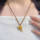 瑞諾黃金葫蘆項(xiàng)鏈女士新款999足金轉(zhuǎn)運(yùn)珠吊墜新款生日禮物送女友 支持多退少補(bǔ)/官方正品（勿拍）