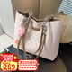 viney牛皮包包女包大容量托特包休閑手提單肩包生日禮物品牌送女友老婆