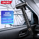 得力（deli）汽車(chē)安全錘 多功能破窗神器 全金屬手柄強(qiáng)光手電筒割刀三合一