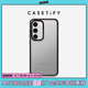 CASETIFY 基礎(chǔ)透明防摔手機殼 適用于三星Samsung Galaxy S24+ ultra 三星手機殼 透明黑框 Samsung Galaxy S24 Ultra