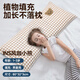 科迷熊 嬰兒枕頭加長(zhǎng)兒童寶寶枕頭蕎麥殼芯四季通用0-1歲3歲幼兒園7歲 【1-3歲】 咖小熊 【80X32X3CM】