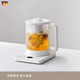 麥?zhǔn)嫣氐聡?guó)新款養(yǎng)生壺多功能小型辦公室家用泡茶花茶煮茶壺純鈦燒水壺 德國(guó)316底盤 316濾網(wǎng) 316輕食籃 1.5L