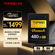 天碩（TOPSSD）CFE-A卡 高品質(zhì)CFA卡 CFexpress 800MB/S 高速內(nèi)存卡  CFA存儲(chǔ)卡 索尼內(nèi)存卡 480GB
