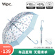 Wpc.雨傘chiikawa聯(lián)名果凍傘透明雨傘堅固萌趣可愛高顏值長柄抗風(fēng)雨具 困覺覺PT-CK02