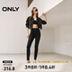 ONLY春夏簡約百搭毛邊九分褲小腳褲牛仔褲女|124349029 J09 深牛仔灰色 L (170) 72A