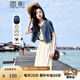 香影牛仔外套短款女2025夏季新款純棉深色復(fù)古小個子百搭短袖上衣 牛仔藍 S