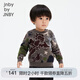 jnby by JNBY江南布衣嬰童綿羊毛套頭毛衣原創(chuàng)圖案男女童嬰兒冬YNB310210 248雜咖 100 cm