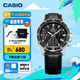 卡西歐（CASIO） EDIFICE EFV-540商務(wù)時尚男士表 通勤百搭石英男士手表 EFV-540L-1AVUPR100米防水