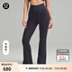 lululemon丨Groove Nulu? 女士超高腰喇叭褲 芯吸 LW5FIXA 夜幕黑 S