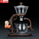正揚(yáng)玻璃自動茶具懶人整套磁吸茶壺防燙高檔泡茶器功夫杯茶盤套裝家用 自動(迎客)+單主機(jī)