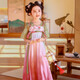 花田彩【盛牡丹】國(guó)風(fēng)漢服女童連衣裙夏季薄款兒童裙子古風(fēng)儒裙重工刺繡