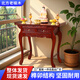 神臺供桌家用供神桌一體香案臺家用中堂佛龕供桌實(shí)木財神觀(guān)音佛臺 包郵120*50*90(雙屜 ）備注顏色