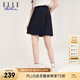 ELLE ACTIVE 百搭純色運動半裙夏季時尚休閑舒適透氣防走光安全褲短裙女 寶藍色 M
