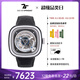 SEVENFRIDAY七個星期五 PS系列全自動鏤空機(jī)械表方形手表瑞表機(jī)械表 PS1/01 皮帶款